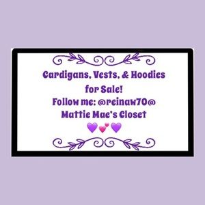 Cardigans, Vests, & Hoodies for sale